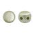 Kalos® par Puca® (50 beads) 2-Hole 4x3mm Drum Shape - Metallic Matte Beige - Czech Glass