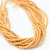 100 Beads - 2mm Druk - Pacifica Ginger- Czech Glass Rounds