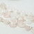 15mm Wavy Thin Coin Rose Quartz Beads , 10 Beads