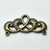 15x23mm Connector, Brass, Antique Brass Plate, 1 Piece