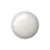 10 Pieces - Cabochon Par Puca® 14mm - Ceramic Look Bulk Assortment Czech Glass Cab - Beige, Blue, Light Green, Light Rose, White