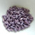 50 Beads - StormDuo 3x7mm 2-Hole S-Shaped Chalk Lilac Vega Luster Czech Glass