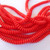 50 Beads - 6mm Lentil, 2-Hole - Opaque Red - CzechMates Czech Glass