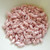 50 Beads - StormDuo 3x7mm 2-Hole S-Shaped Chalk Lilac Luster Czech Glass