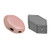 300 Beads (30 Beads, 10 colors each - Paros® par Puca® Paris - Bulk Mix Ceramic Look - Czech Glass