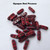 Czechmate Beam Beads Opaque Red Picasso 5 grams Glass 3-Hole Beads