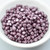 Kalos® par Puca® (50 beads) 2-Hole 4x3mm Drum Shape - Matte Metallic Dark Plum - Czech Glass