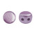 Kalos® par Puca® (50 beads) 2-Hole 4x3mm Drum Shape - Metallic Matte Purple - Czech Glass