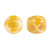 Kalos® par Puca® (50 beads) 2-Hole 4x3mm Drum Shape - Frost Sweet Pink Travertin - Czech Glass