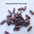 Czechmate Beam Beads Saturated Metallic Dusty Cedar 5 grams Glass 3-Hole Beads