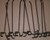 Metal Peg Hooks (10 hooks) 6 Inch Ball End for Peg Board or Slatwall