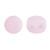 Kalos® par Puca® (50 beads) 2-Hole 4x3mm Drum Shape - Frost Sweet Pink Matte - Czech Glass