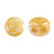 Kalos® par Puca® (50 beads) 2-Hole 4x3mm Drum Shape - Frost Sweet Pink New Picasso - Czech Glass