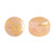 Kalos® par Puca® (50 beads) 2-Hole 4x3mm Drum Shape - Frost Sweet Pink Splash - Czech Glass