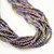 100 Beads - 2mm Druk - Purple Iris - Czech Glass Rounds