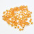 Preciosa 4mm Bicone Machine Cut Crystal Topaz AB (24 Beads)