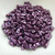 StormDuo (50 Beads) Pastel Bordeaux 3x7mm 2-Hole S-Shaped Czech Glass