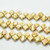 Silky Beads 6mm Chalk Travertin, 40 Beads Czech Glass
