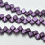Silky Beads 6mm Pastel Bordeaux, 40 Beads Czech Glass