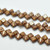 Silky Beads 6mm Opaque Beige Travertin, 40 Beads Czech Glass