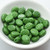 20 Beads - Oval 10x8mm Clover Silky Green Czech Glass