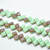 Silky Beads 6mm Mint Green Apricot, 40 Beads Czech Glass