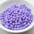 100 Beads - 4mm Druk Bondeli Purple - Czech Glass Rounds