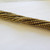100 Beads - 3mm Druk Saturated Metallic Golden Lime Czech Glass Rounds