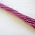 100 Beads - 3mm Druk Saturated Metallic Pink Yarrow Czech Glass Rounds