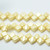 Silky Beads 6mm Pastel Cream, 40 Beads Czech Glass