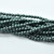 100 Beads - 2mm Round - Metallic Suede Light Green - Czech Glass