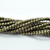 100 Beads - 2mm Round - Suede Gold - Czech Glass