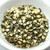 5mm Dragon® Scale Drop 5 grams Crystal Amber Czech Glass Beads