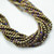 100 Beads - 3mm Druk Brown Iris Czech Glass Rounds