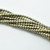 100 Beads - 3mm Druk Matte Metallic Suede Gold Czech Glass Rounds