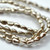 4x6mm Nugget Glass Pearl Coco, 25 Beads Czech Glass