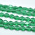 6x7mm Table Cut Sparkling Oval, Emerald, 20 Beads Czech Glass