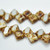 Silky Beads 6mm Table Cut Milky Jonquil Picasso, 20 Beads Czech Glass
