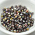 100 Beads - 4mm Round Amethyst Marea - Czech Glass Rounds