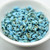 4x7mm Long Magatama Blue Turquoise Picasso, 10 Grams Miyuki - No. 4514