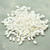 Half Tila Beads Matte Opaque Cream 5 Grams Miyuki Glass Beads No. 2021