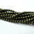 4mm Round Czech Glass Pearl Hunter Green, 120 Beads