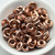 15 Beads - 10mm Ring, Rosaline Capri, Czech Glass