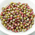 100 Beads - 4mm Druk Crystal Magic Apple Czech Glass Rounds