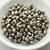 50 Beads - 4x6mm Teardrop Jet Full Argentic - Czech Glass