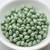 50 Beads - 4x6mm Teardrop Chalk Teal Luster - Czech Glass