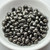 50 Beads - 4x6mm Teardrop Jet Antique Chrome - Czech Glass