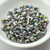 50 Beads - 4x6mm Teardrop Crystal Vitrail - Czech Glass