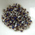4mm Druk Rounds Crystal Azuro (100 beads) Czech Glass