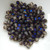 4mm Druk Rounds Matte Crystal Azuro (100 beads) Czech Glass Beads